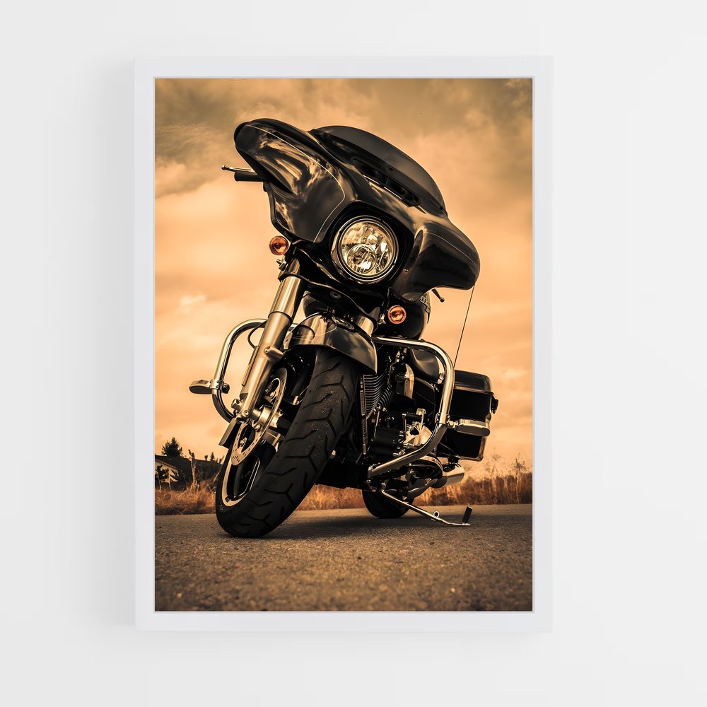 Poster Moto Street Glide Spécial Impressionnant – affiche Harley-Davidson (vue 3)